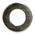 Midwest Fastener Flat Washer, Fits Bolt Size #10 , 18-8 Stainless Steel Polished Finish, 20 PK 33461